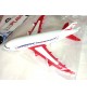 Avião de plástico Brinquedo Infantil 30cm - Bs Toys